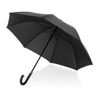 Logotrade promotional giveaway image of: Swiss Peak Vero Aware™ RPET 25” umbrella w luxe handle
