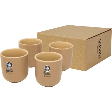 Logo trade promotional products picture of: Male 4-piece 90 ml espresso cup