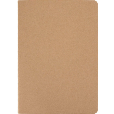 Logo trade promotional products picture of: Slyk A5 kraft cahier notebook with ruled pages