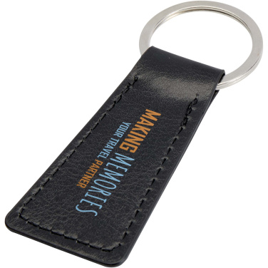 Logo trade corporate gifts image of: Puky recycled plastic keychain