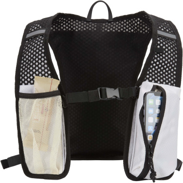 Logo trade promotional merchandise photo of: Nomad GRS recycled running vest hydration pack 5L