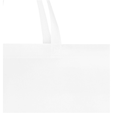 Logotrade corporate gifts photo of: EcoSeal GRS recycled nonwoven gusset tote bag 12L