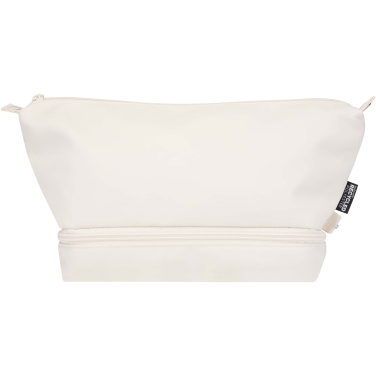 Logo trade advertising products image of: Trip Aware™ recycled travel toiletry bag 6L