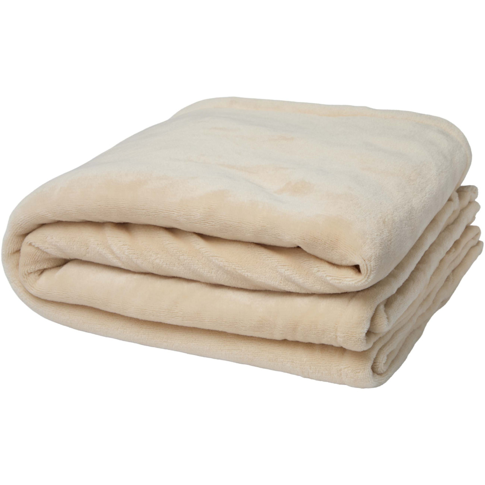 Logotrade business gift image of: Ashen GRS recycled sherpa blanket