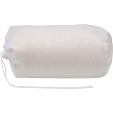 Logo trade business gift photo of: Ashen GRS recycled sherpa blanket