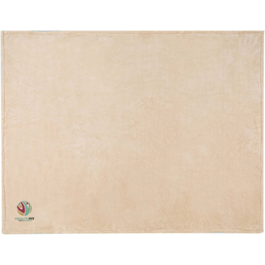 Logotrade promotional merchandise photo of: Ashen GRS recycled sherpa blanket