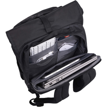 Logo trade promotional gifts picture of: Case Logic Variate 17" recycled expandable roll-top laptop backpack