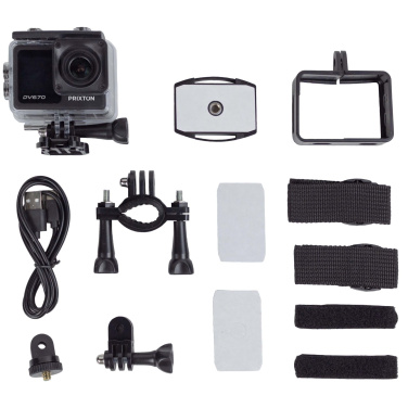 Logotrade advertising products photo of: Prixton DV670 4K dual screen action camera