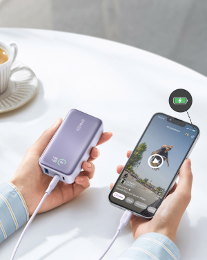 Logotrade corporate gift picture of: Anker Powerbank PowerCore 10.000mAh 30W powerbank