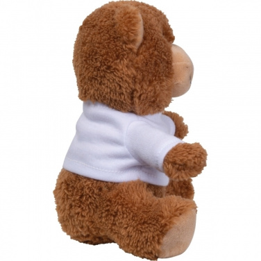 Logo trade promotional giveaways image of: Plush teddy bear HELSINKI