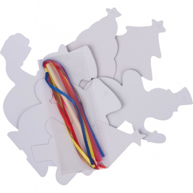 Logotrade business gift image of: Scratch-off Christmas ornaments SOUTH POLE