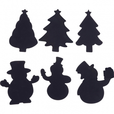 Logotrade promotional item image of: Scratch-off Christmas ornaments SOUTH POLE