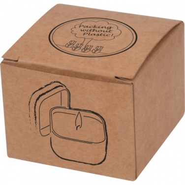 Logotrade corporate gift picture of: Candle in tin PRAGUE