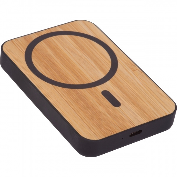 Logotrade promotional products photo of: Wireless power bank 5 000 mAh CAIRO