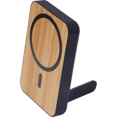 Logo trade promotional gifts picture of: Wireless power bank 5 000 mAh CAIRO