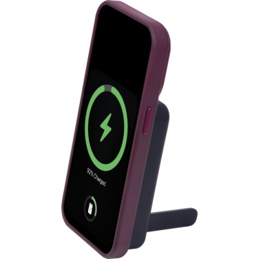 Logo trade promotional merchandise picture of: Wireless power bank 5 000 mAh CAIRO