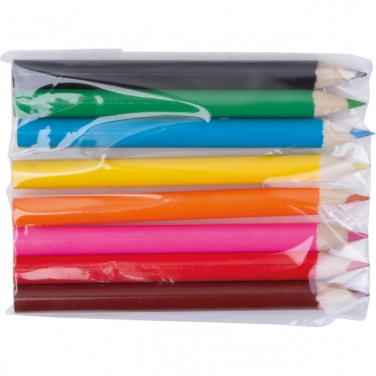 Logotrade promotional item image of: Case with Colored Pencils CARLTON
