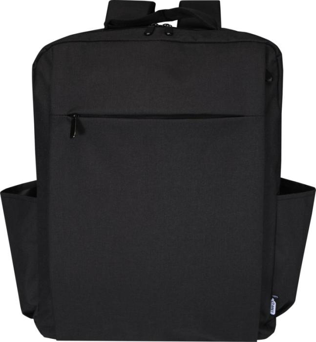 Logotrade promotional giveaways photo of: Libra 15” GRS recycled laptop backpack 15L