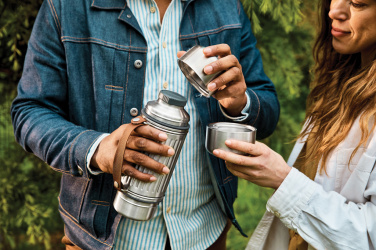 Logo trade promotional gifts image of: Black+Blum Explorer Flask Duo 1L