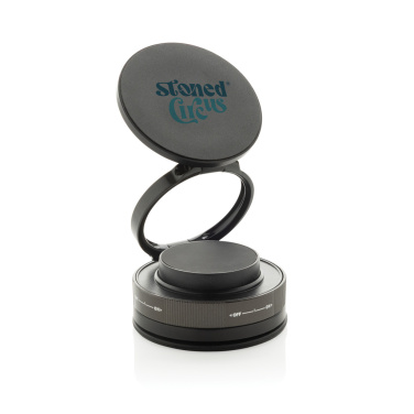 Logo trade promotional merchandise photo of: Terra 360 RCS recycled plastic universal phone holder