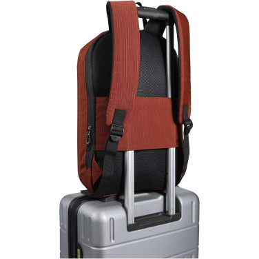 Logotrade promotional product image of: Luma 15" GRS recycled anti-theft laptop backpack 10L