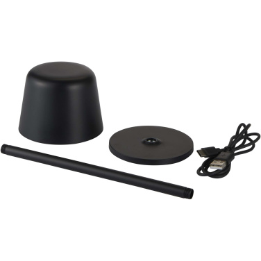 Logo trade business gift photo of: Alya rechargeable dimmable table lamp with 3 light modes