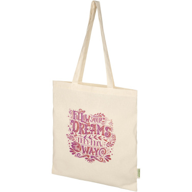 Logotrade promotional item picture of: Odisha 100 g/m² OCS organic tote bag 7L