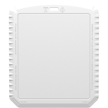 Logo trade promotional merchandise picture of: Thrym rectangular recycled plastic ice scraper