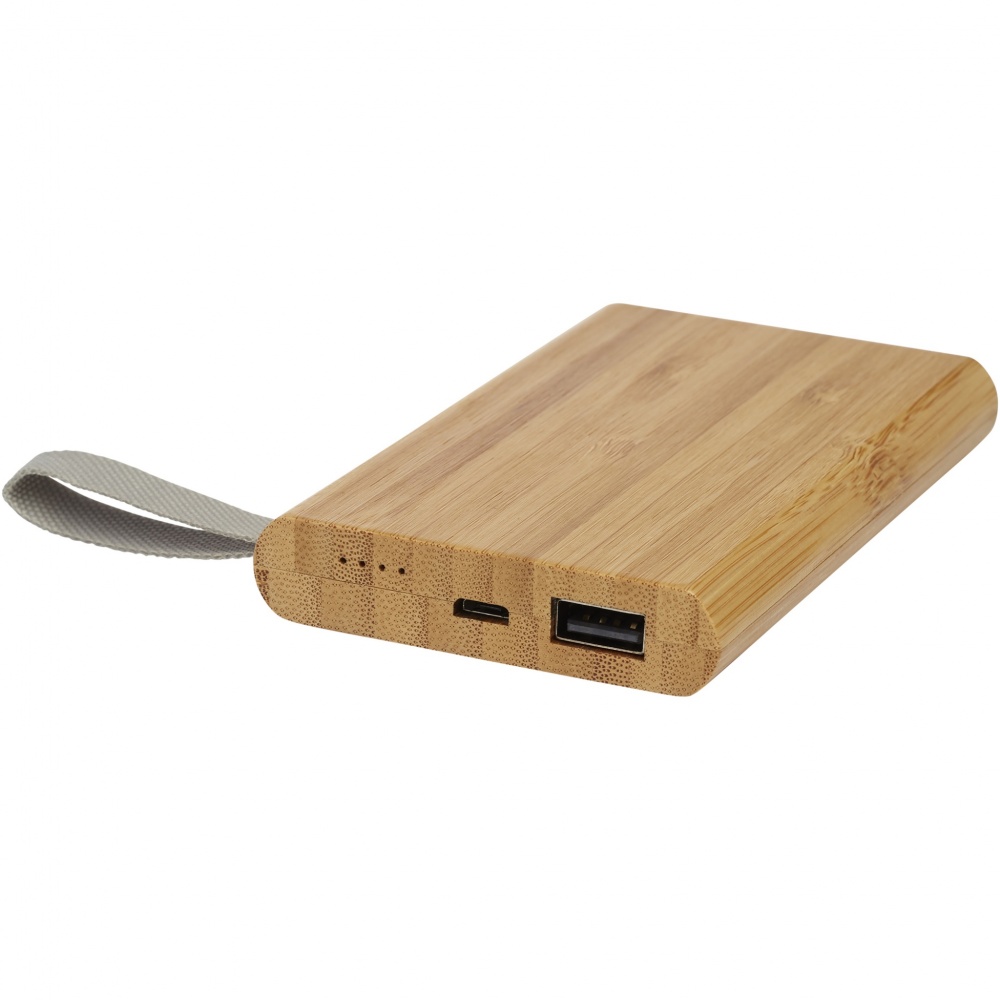 Logotrade meene foto: Tulda 5000 mAh bambusest akupank