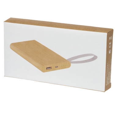 Logotrade ärikingi foto: Tulda 5000 mAh bambusest akupank