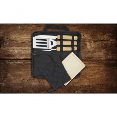 Logo trade reklaamtoote pilt: Gratar 5-osaline BBQ komplekt