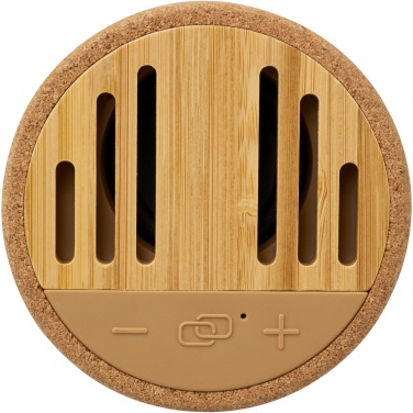 Logo trade firmakingi pilt: Cerris 5W kork Bluetooth® kõlar