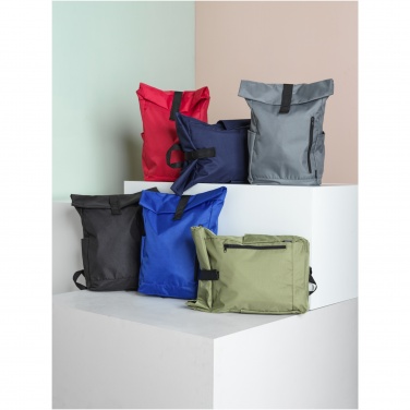 Logotrade reklaamkingi foto: Byron 15,6" GRS RPET rull-top seljakott 18L