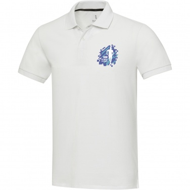 Logotrade firmakingi foto: Emerald lühikeste varrukatega unisex Aware™ taaskasutatud polo
