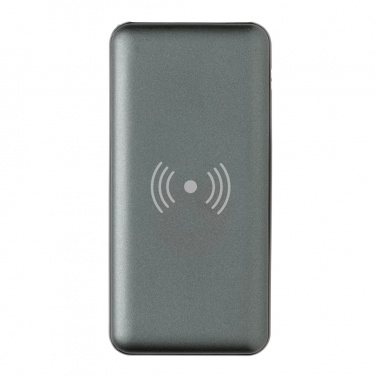 Logotrade reklaamkingi foto: 10 000 mAh kiirlaadimine 10 W juhtmeta akupank