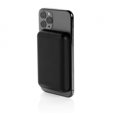 Logo trade ärikingituse pilt: Magnetiline 5000 mAh 5W juhtmevaba akupank