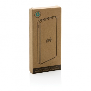 Logo trade ärikingitused foto: RCS taaskasutatud plastist 8000 mAh juhtmevaba akupank