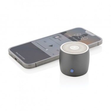 Logo trade reklaamtoote pilt: Swiss Peak RCS taaskasutatud alumiiniumist 3W bassikõlar