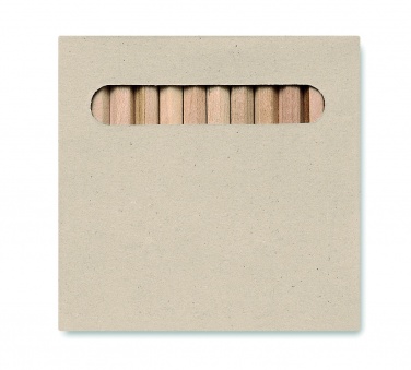 Logo trade meene pilt: 12 värvilise pliiatsi komplekti