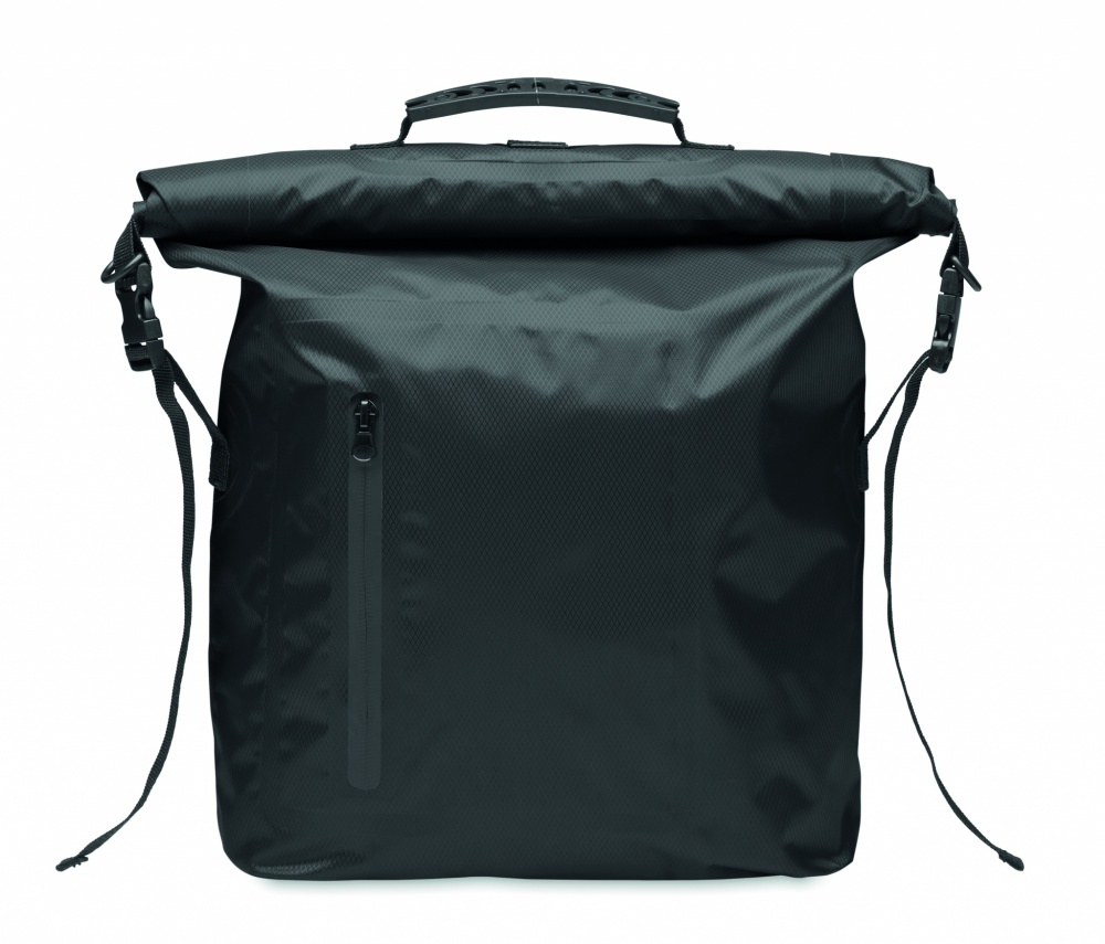 Logotrade firmakingituse foto: RPET veekindel rolltop kott