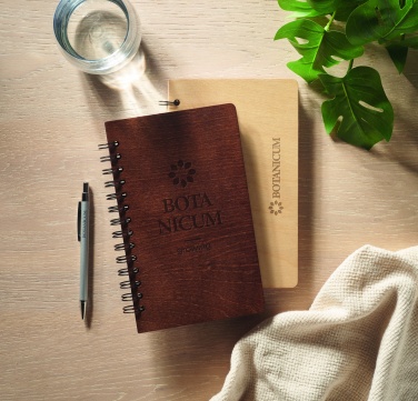 Logotrade reklaamkingitused pilt: A5 kasepuidust märkmik GROWBOOK™