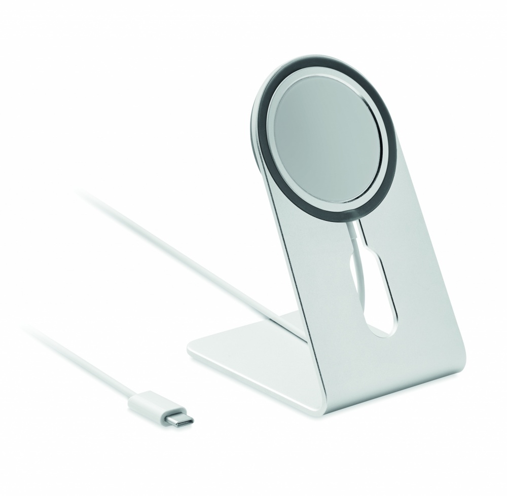 Logotrade ärikingituse foto: Kaasaskantav magnetlaadija 15W