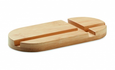 Logotrade reklaamtooted pilt: Bambusest tahvelarvuti/nutitelefoni alus