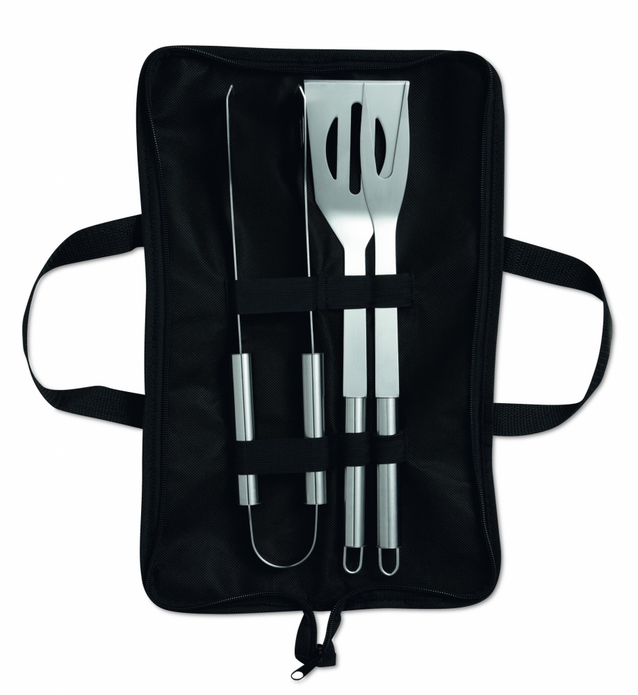 Logotrade reklaamtooted pilt: 3 grillitööriista kotis