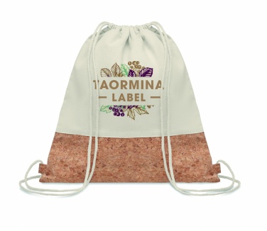 Logo trade firmakingituse pilt: 160gr/m² puuvillane nööriga kott