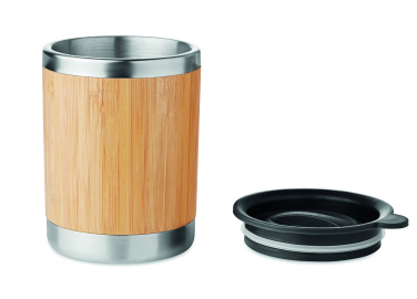 Logo trade ärikingituse pilt: Bambusest kaanega trummel 250ml