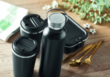 Logotrade ärikingid pilt: Roostevabast terasest termoskruusi komplekt