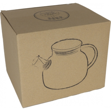Logotrade meene foto: Bambusest kaanega klaaskann FRANKFURT 1000ml