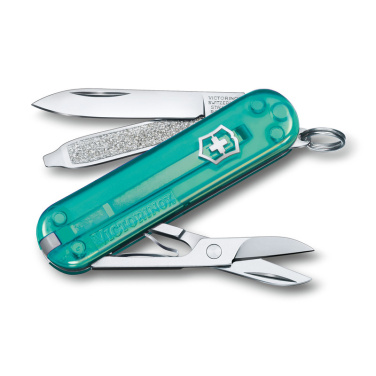 Logo trade reklaamkingi pilt: Taskunuga Classic SD läbipaistev Victorinox