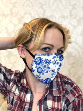 Logotrade reklaamkingituse foto: ZERIF puuvillane näomask 1400165